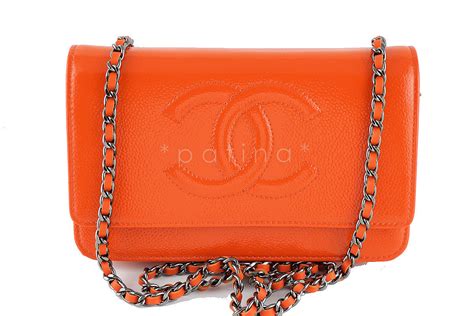 chanel orange wallet|Chanel wallet price euro.